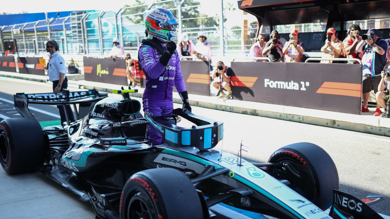 Six drivers eliminated in Q1 at Miami included Bortoleto, Alonso, Stroll, Bottas, Perez, and Lindblad — a pattern that tracks a sprint qualifying elimination twenty-four hours earlier and points to a structural performance gap emerging in t