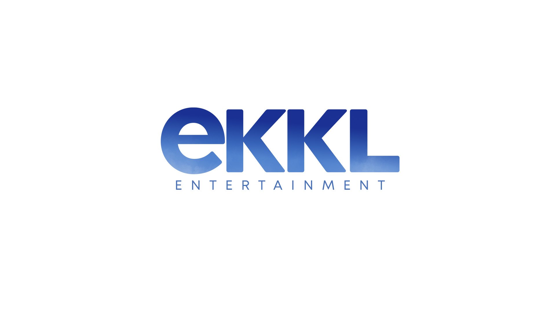Blue logo reading "eKKL ENTERTAINMENT" displayed on a white background.