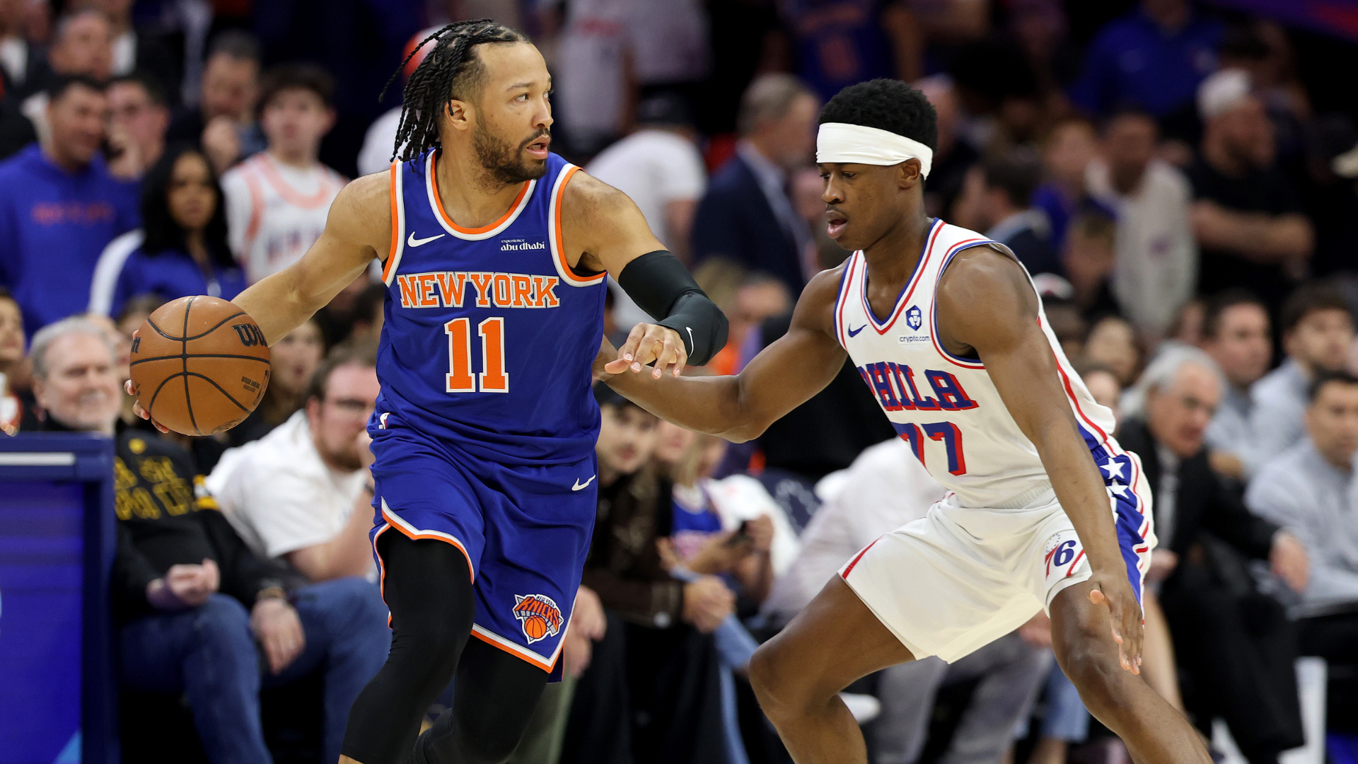 As the Knicks and Cavaliers prepare to meet in the Eastern Conference Finals for the first time since 1995, the series has crystallized around one central question: whether New York's star wing can maintain the two-way dominance that has de…