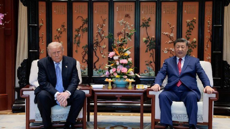 Trump pairs 100% tariff threat on digital-services taxes with Hormuz strikes warning