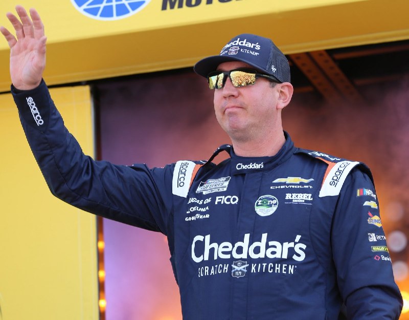 Kyle Busch at a NASCAR event in Las Vegas, Nevada, prior to his death on 21 May 2026.
