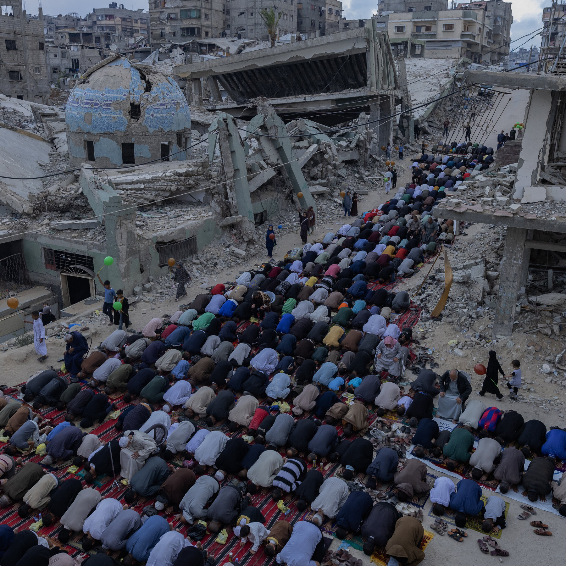 As Eid al-Adha approaches, Gaza's media office has warned of catastrophic conditions in the strip — mass displacement from Nusirat camp and a blockade that, according to multiple monitoring agencies, is preventing adequate aid access to a p…