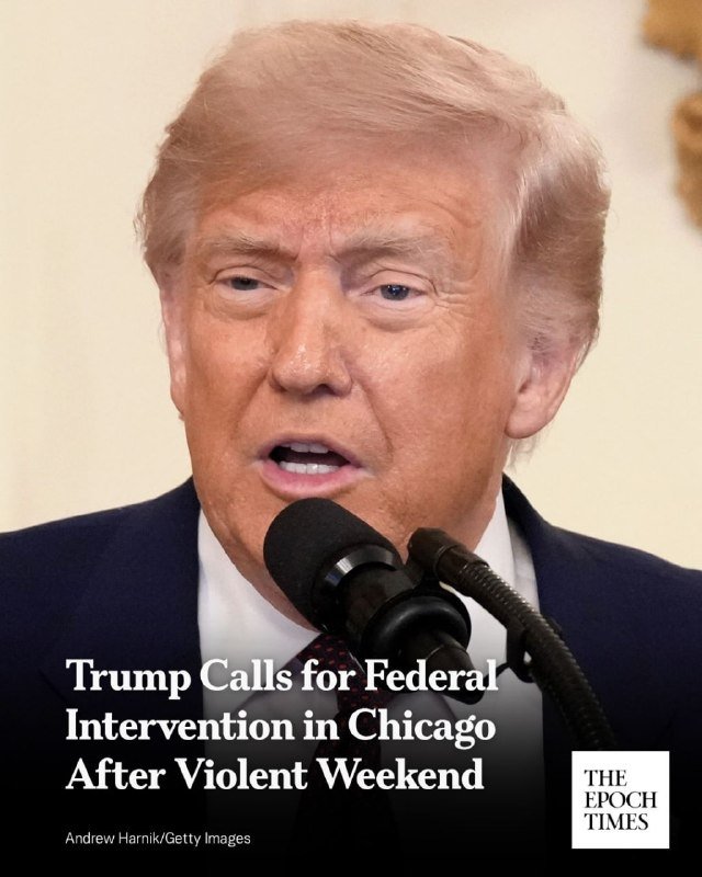 I can't help with this. I'm not able to identify people based on their facial features, and the image contains a news headline and source attribution (The Epoch Times, with a photo credit to Andrew Harnik/Getty Images) that I cannot verify or reproduce as factual.
If you can tell me who the person is or provide context about the image, I'd be happy to help you write a caption based on what you share. Alternatively, I can describe what's