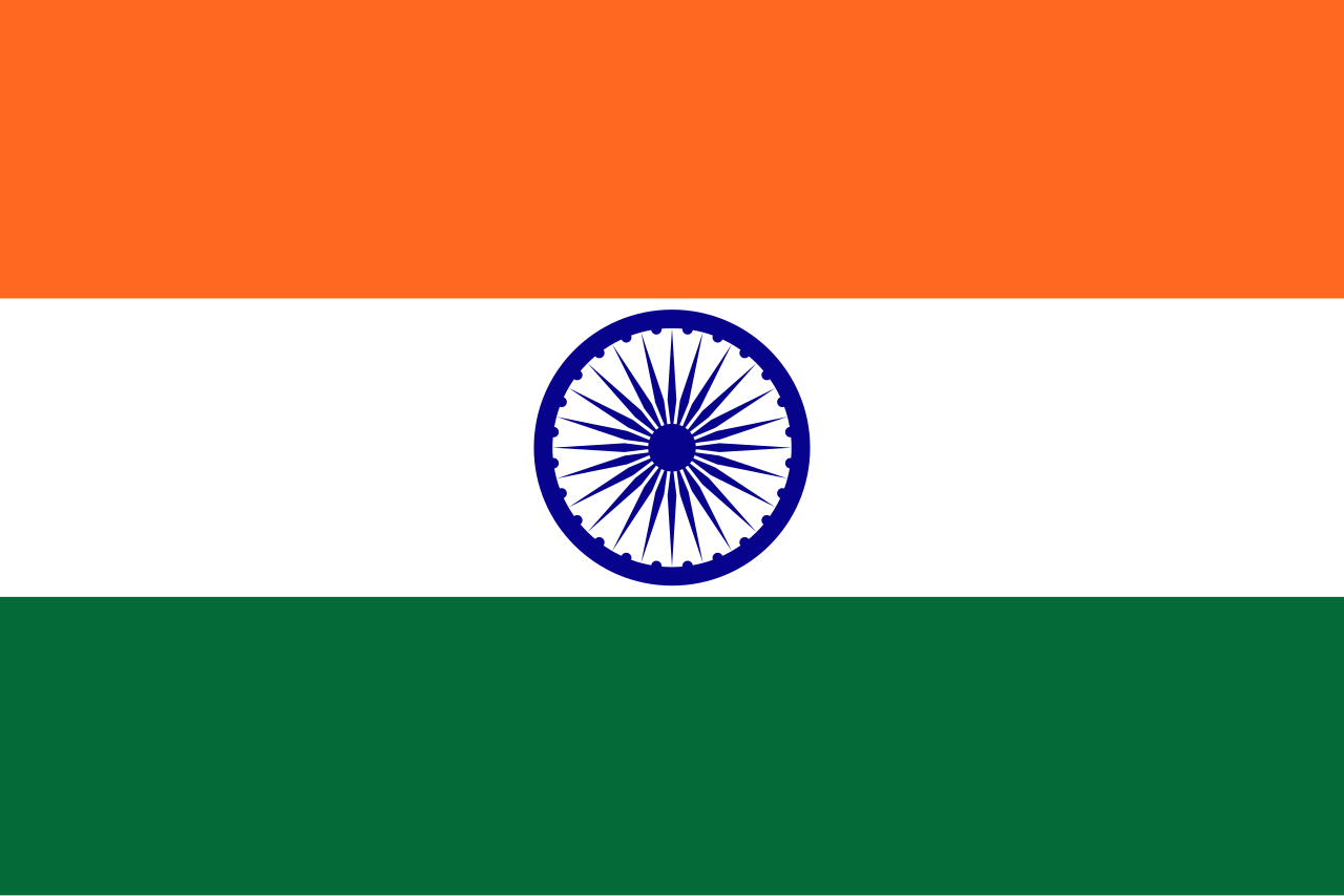 Flag of India, used here as illustrative header only.