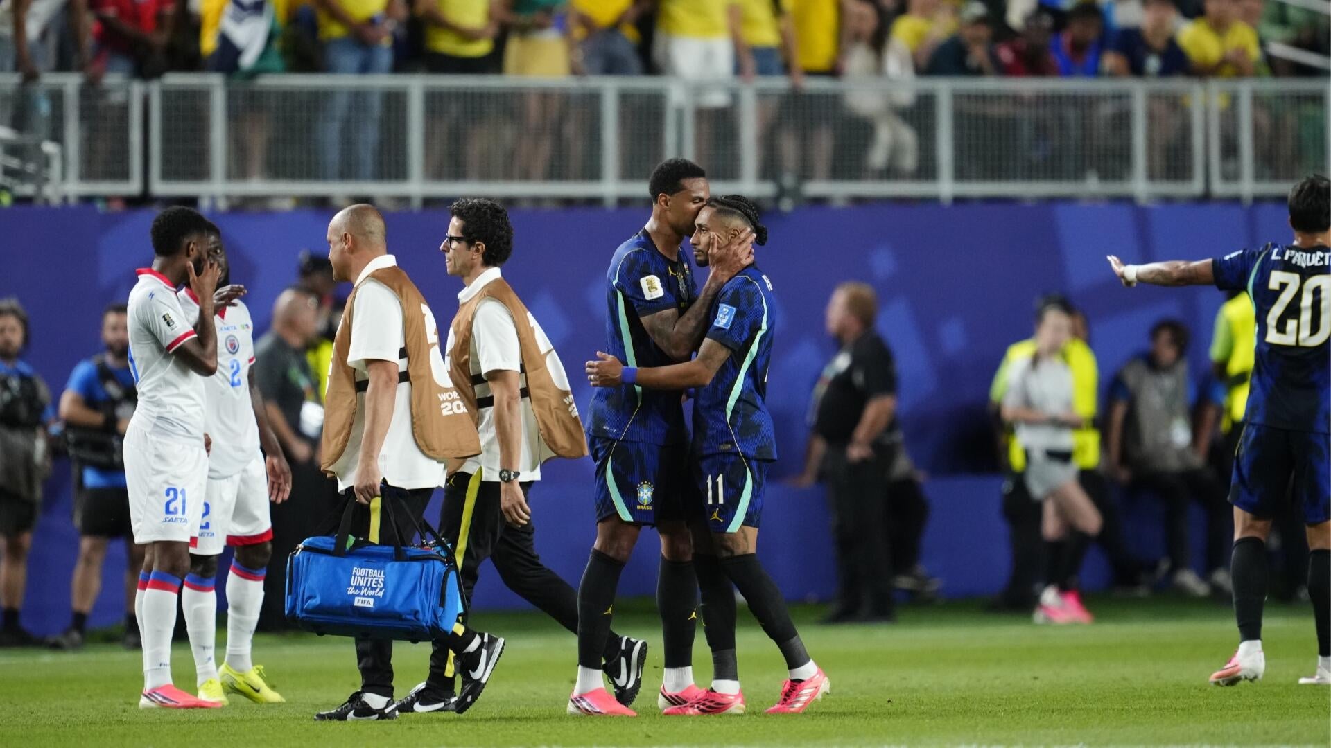 Brazil put three past Haiti in a Copa América warmup that doubled as a tournament audition.