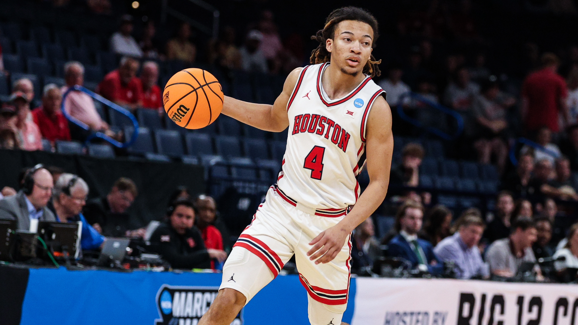 K1ng Flemings frames himself inside a Houston Cougar tradition that has produced a run of NBA guards — a useful lens on what the program sells to recruits and what the league actually buys.