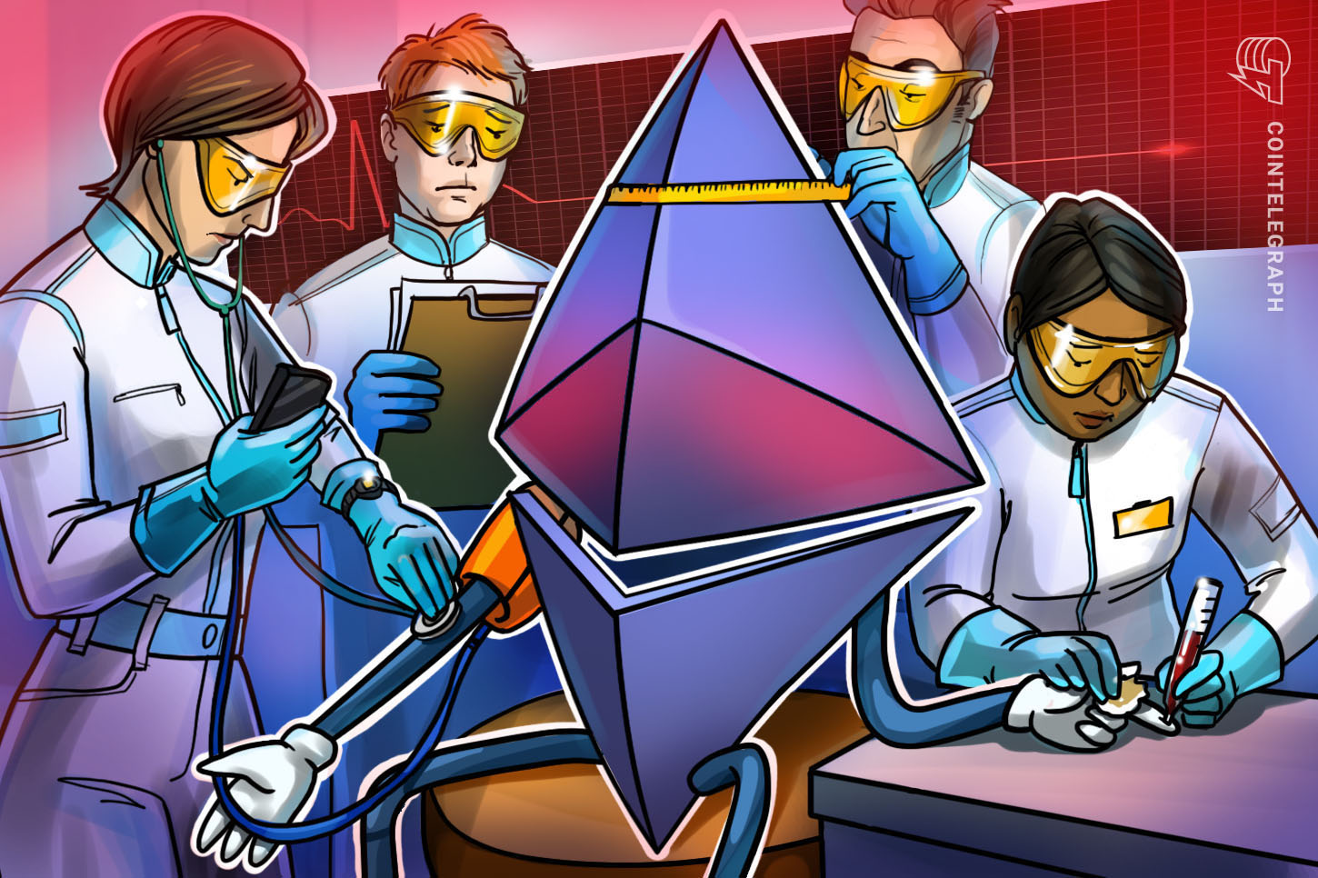 Bitcoin's pullback toward $62,000 has coincided with a fresh chip-stock rout and a wave of Ether long liquidations.