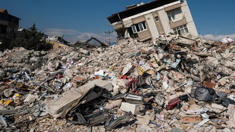A street in northern Venezuela after the 7.2 and 7.5 magnitude earthquakes struck on 25 June 2026.