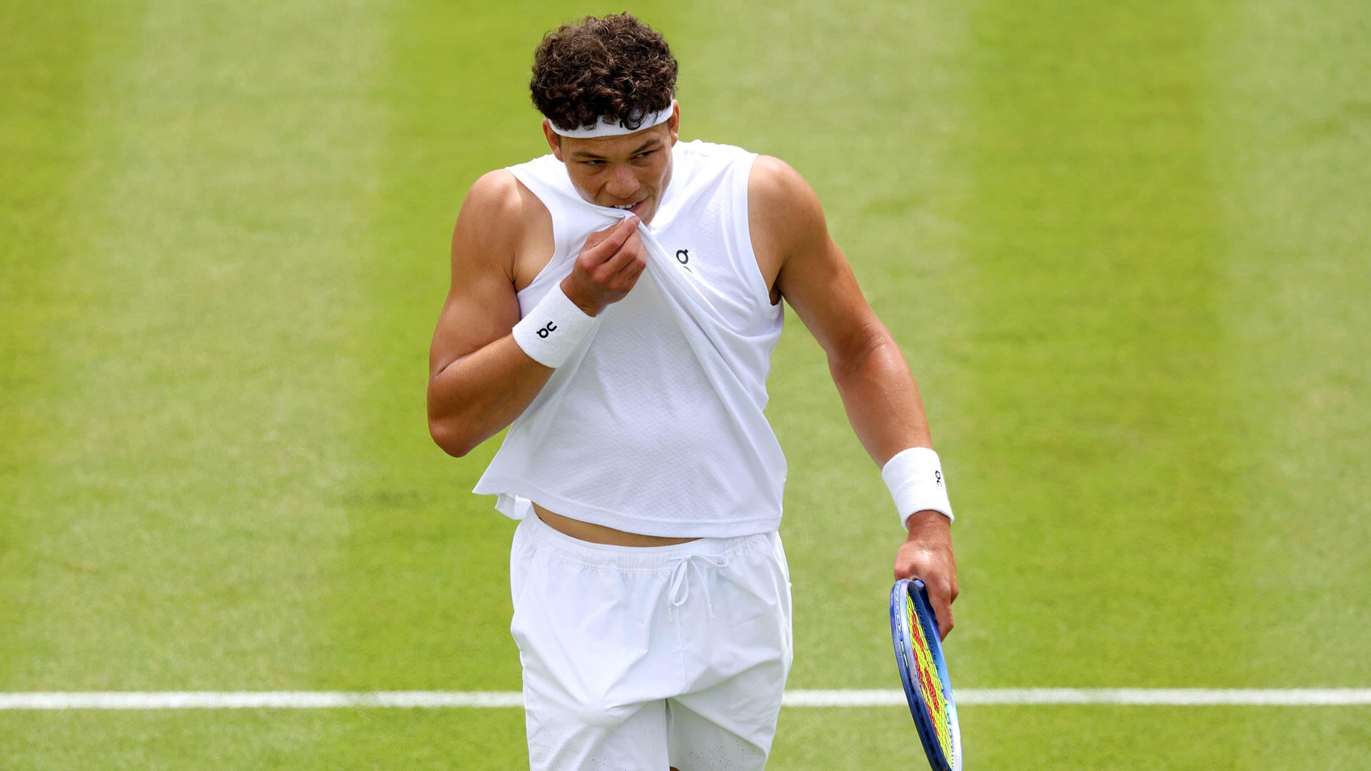 The fourth seed is out of Wimbledon after four sets against Otto Virtanen — the second first-round slam exit for the American in 2026, and a result that sharpens the questions about his preparation at the majors.