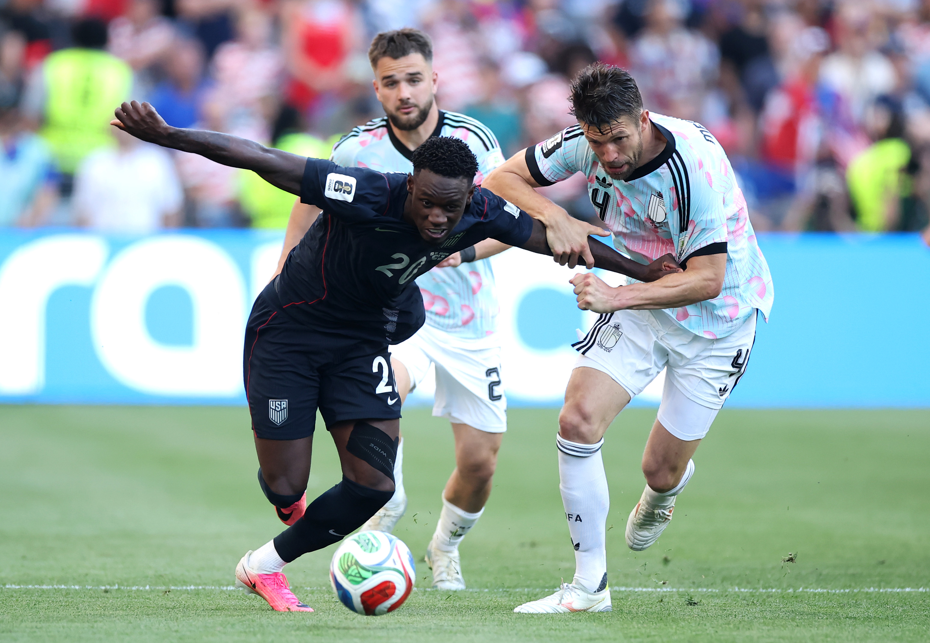 A first-half goal from Diarra gave Senegal a 1-0 lead over Belgium at the break in their 2026 World Cup Group H opener.