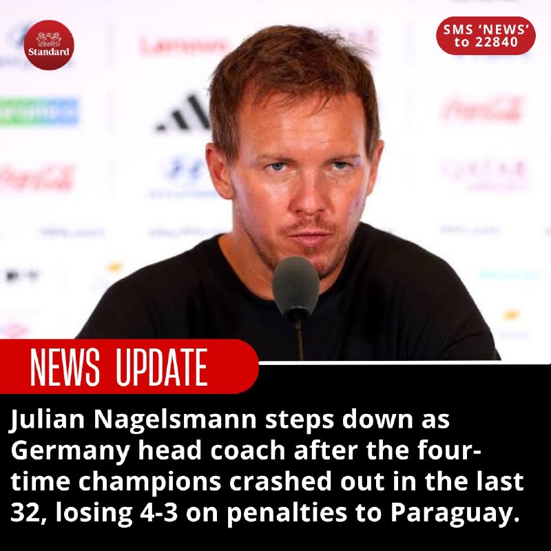 Julian Nagelsmann during his tenure as Germany head coach.