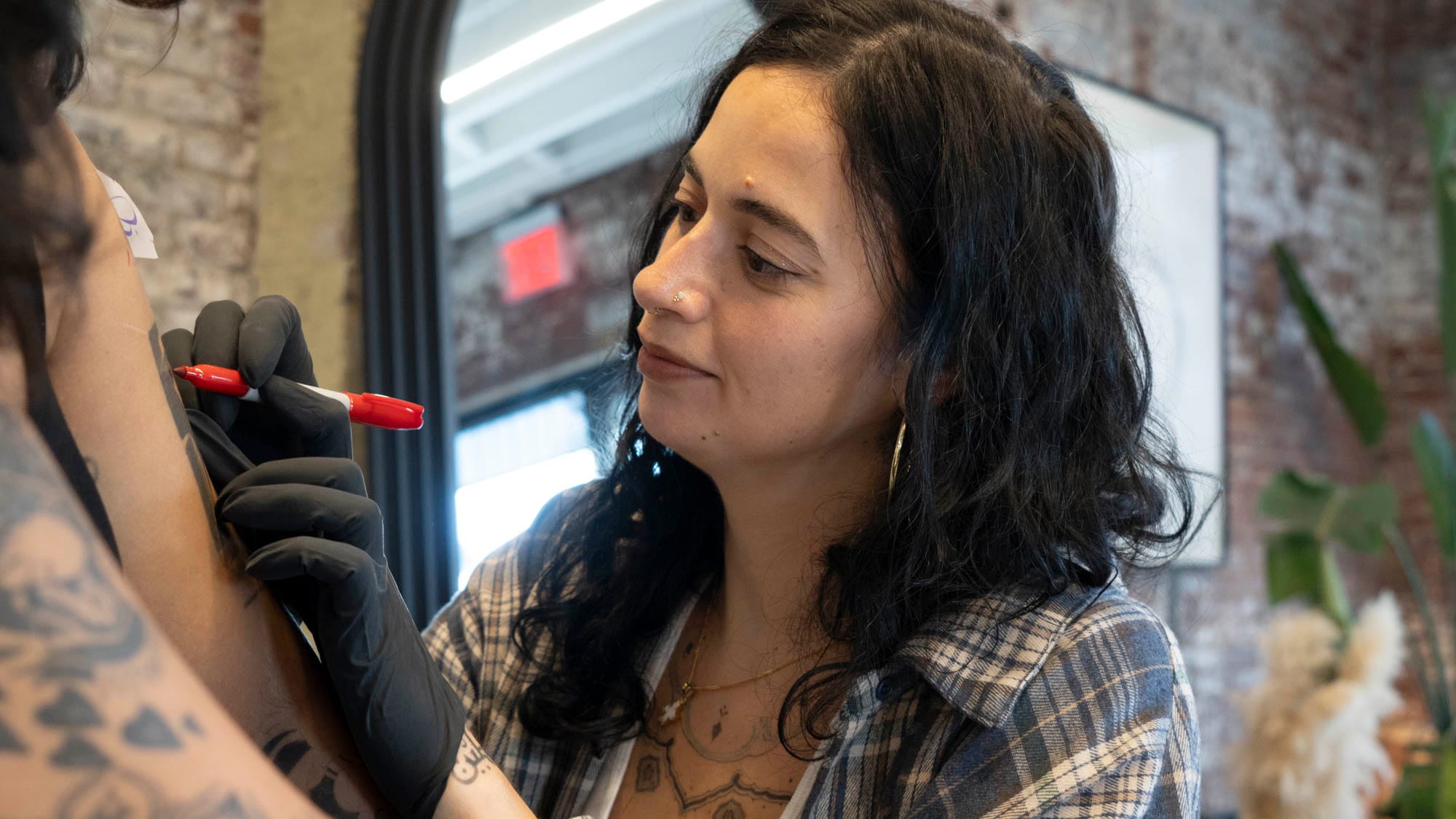 A New York-based artist is inking Arabic verse on skin, reviving a tradition of resistance literature one client at a time.