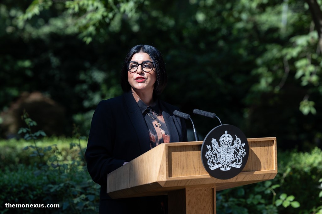 Home Secretary Shabana Mahmood host reception for Police Bravery Awards at Downing Street
