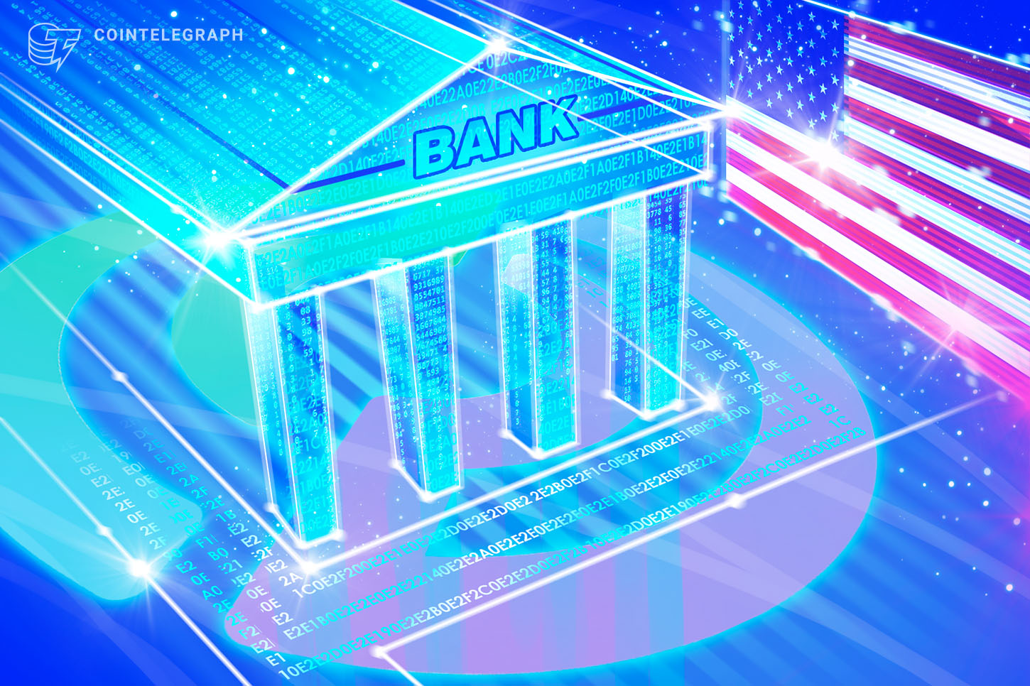 File illustration accompanying Cointelegraph's coverage of Circle's US national trust bank charter approval.