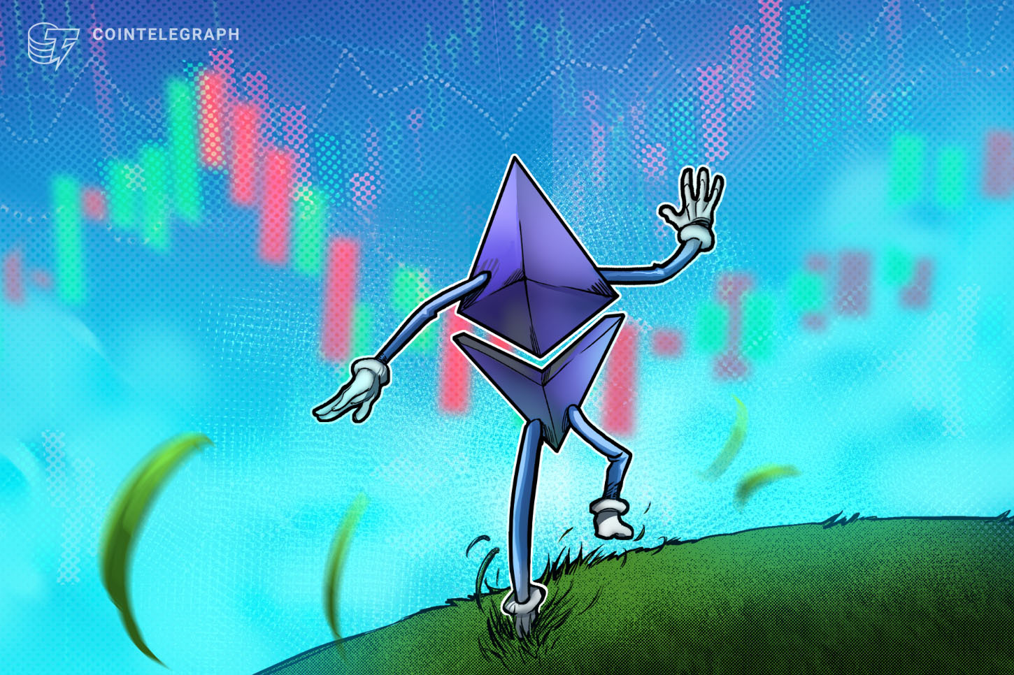 Cover image used by Cointelegraph for its weekly altcoin briefing, illustrating ether's competition from rival layer-1s.