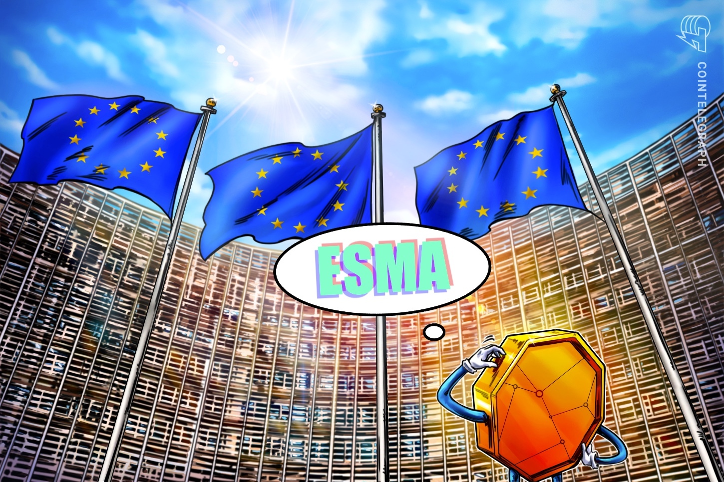 Cover image from Cointelegraph's explainer on the EU's MiCA framework and ESMA's CASP register.