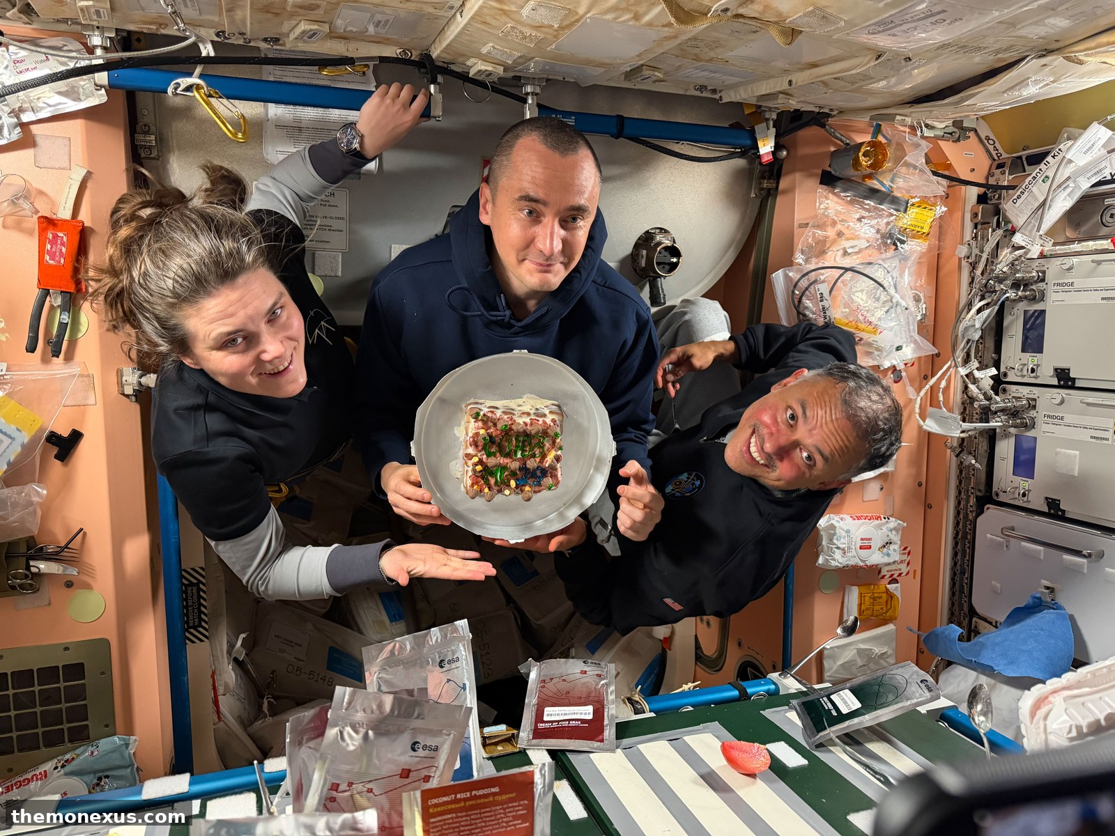 New Crew Members Welcomed to International Space Station