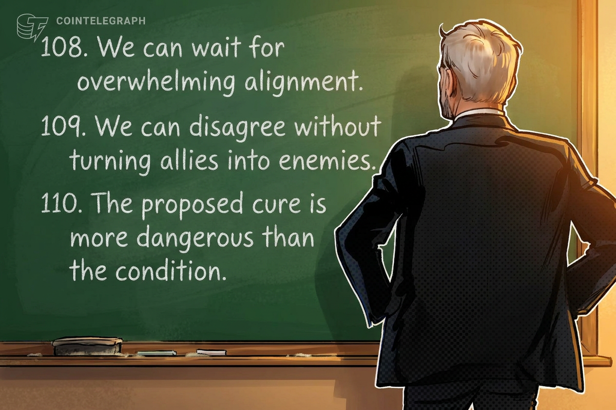 File image of Michael Saylor discussing Bitcoin's long-term thesis.
